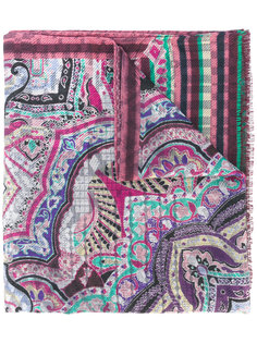 шарф с рисунком Etro