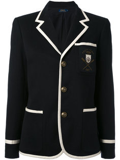 contrast piping blazer Polo Ralph Lauren