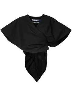 flared shoulder top Jacquemus