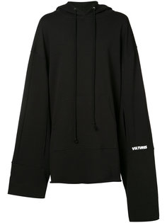 asymmetric cape hoodie Raf Simons