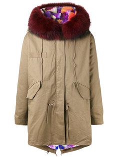 fur collar parka Liska