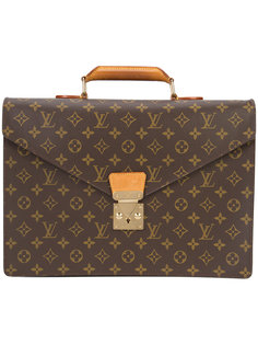 Monogram business briefcase Louis Vuitton Vintage
