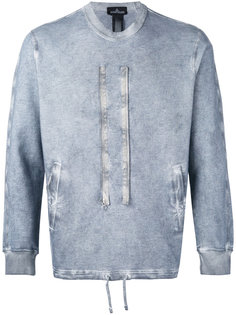 толстовка с отделкой молнией Stone Island Shadow Project