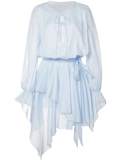 ruffle detail dress Alexandre Vauthier