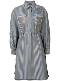 striped shirt dress Fendi