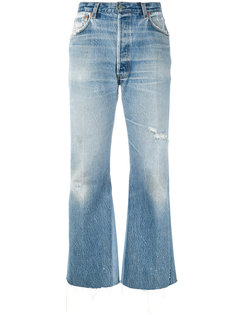 inner panel cropped jeans Re/Done