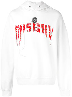 logo printed hooded sweatshirt Misbhv