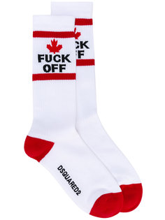 носки Fuck Off Dsquared2