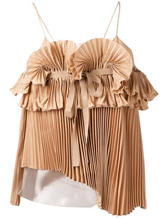 pleated top Rochas