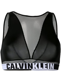 бюстгальтер с сетчатой панелью Calvin Klein Jeans