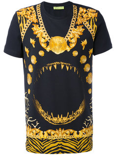 футболка с принтом клыков Versace Jeans