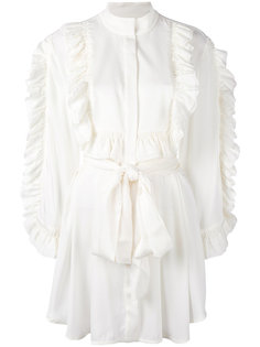 tied ruffle blouse  Ellery