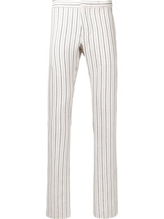 striped skinny trousers Andrea Pompilio