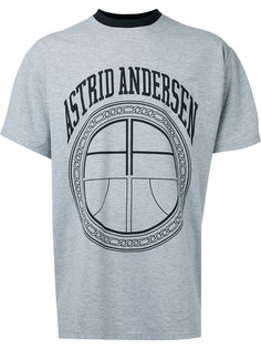 футболка с логотипом Astrid Andersen
