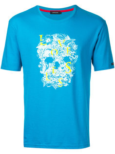 floral skull T-shirt Loveless