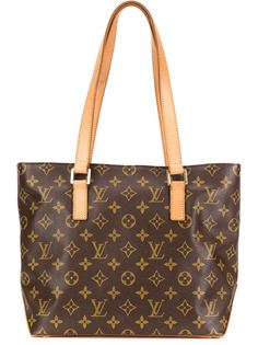 монограммная сумка-тоут Louis Vuitton Vintage