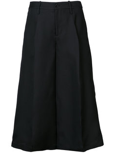 wide leg cropped pants Co
