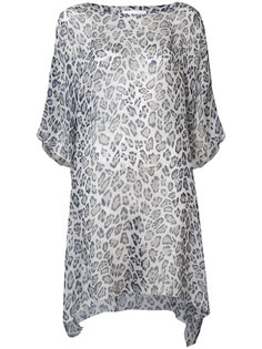 oversized leopard print blouse Faith Connexion