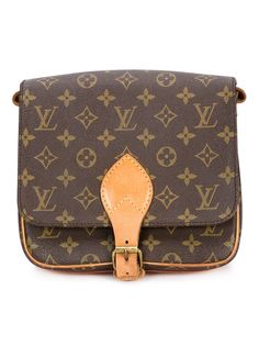 сумка через плечо с монограммным принтом Louis Vuitton Vintage