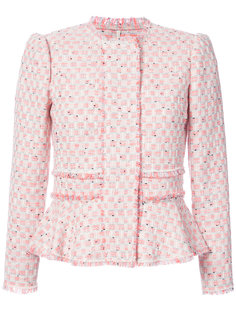 peplum tweed jacket Rebecca Taylor