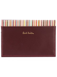 визитница с полосатой панелью Paul Smith