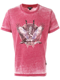 футболка с принтом микрофона Just Cavalli