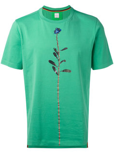 футболка с изображением цветка Paul Smith