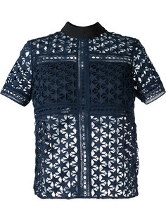 macramé top Self-Portrait