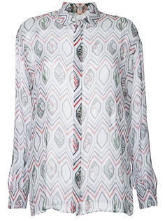 geometric printed shirt Giambattista Valli