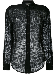 sheer lace shirt Veronique Branquinho