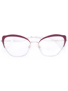 cat eye glasses frames Miu Miu Eyewear