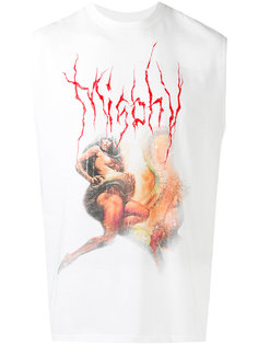 graphic printed tank top Misbhv
