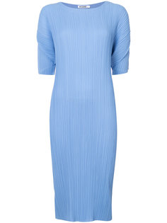 плиссированное платье Jil Sander