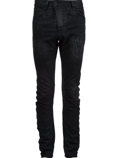 брюки кроя скинни Denim Wash  11 By Boris Bidjan Saberi