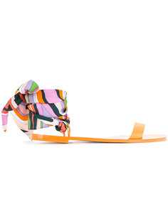 printed ankle sandals Emilio Pucci