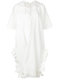 frilled pocket cocoon dress Comme Des Garçons Comme Des Garçons