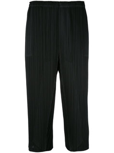 плиссированные укороченные брюки Pleats Please By Issey Miyake