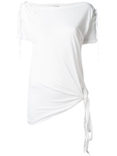 футболка с узлом сбоку Ann Demeulemeester