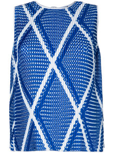 блузка с рисунком MSGM