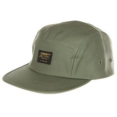 Бейсболка пятипанелька Carhartt Wip Military Cap Dollar Green