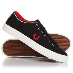 Кеды кроссовки низкие Fred Perry Kendrick Tipped Cuff Canvas Navy