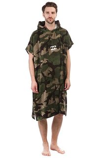 Пончо Billabong Vader Hoodie Towel Camo