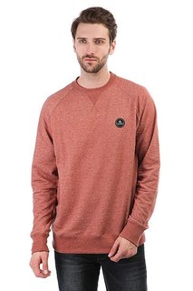 Толстовка свитшот Billabong All Day Crew Red Clay