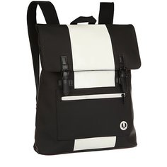 Рюкзак городской Fred Perry Matte Pu Back Pack Black/White