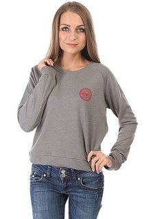 Толстовка классическая женская Billabong Hang Me Dk Athl Grey