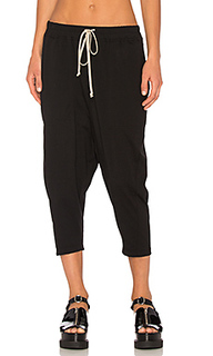 Drawstring cropped pants - DRKSHDW by Rick Owens