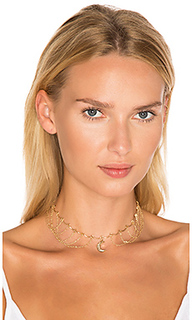 Moon multi chain choker - Ettika