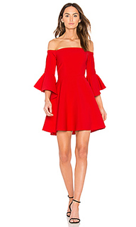 Bell sleeve off the shoulder dress - J.O.A.