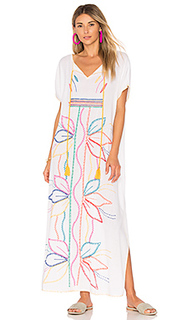 Trella embroidered kaftan - Star Mela