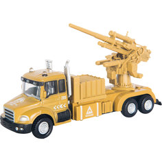 Машинка "Military Gun Truck" с орудием 1:48, Autotime